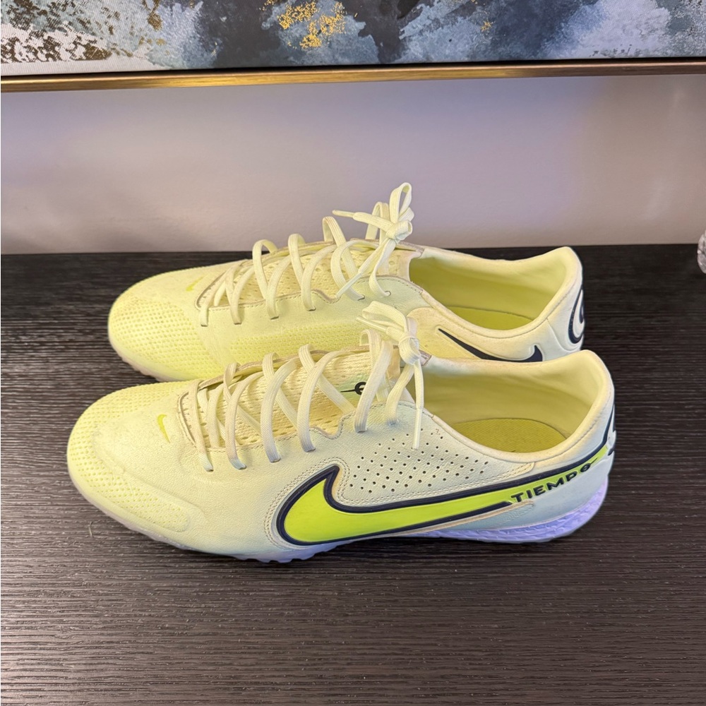 Nike Tiempo React Legend 9 Pro TF ‘Barely Volt’ DA1192-705 Men's 12